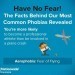 most common phobias infographic