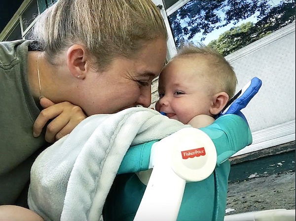 Mother and baby