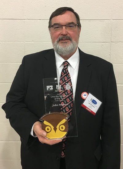 Golden Owl winner John Poulson