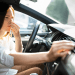 woman in vehicle