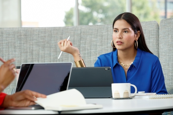 people in a meeting