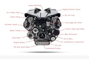 car engine diagram