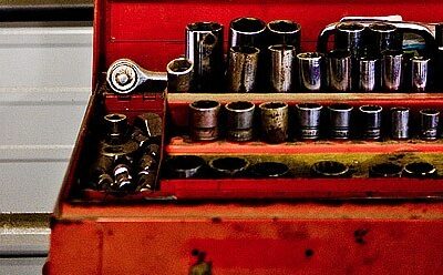 tools in a toolbox