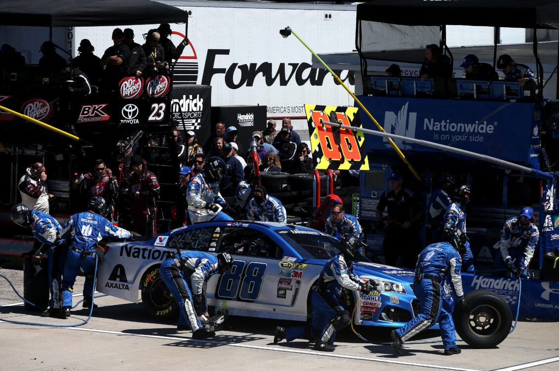 NASCAR pit crew