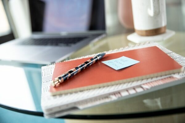 notebooks and laptop