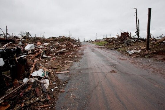 tornado damage